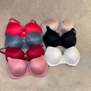 Lot of 7 Victoria’s Secret Body by Victoria Perfect Shape Bras